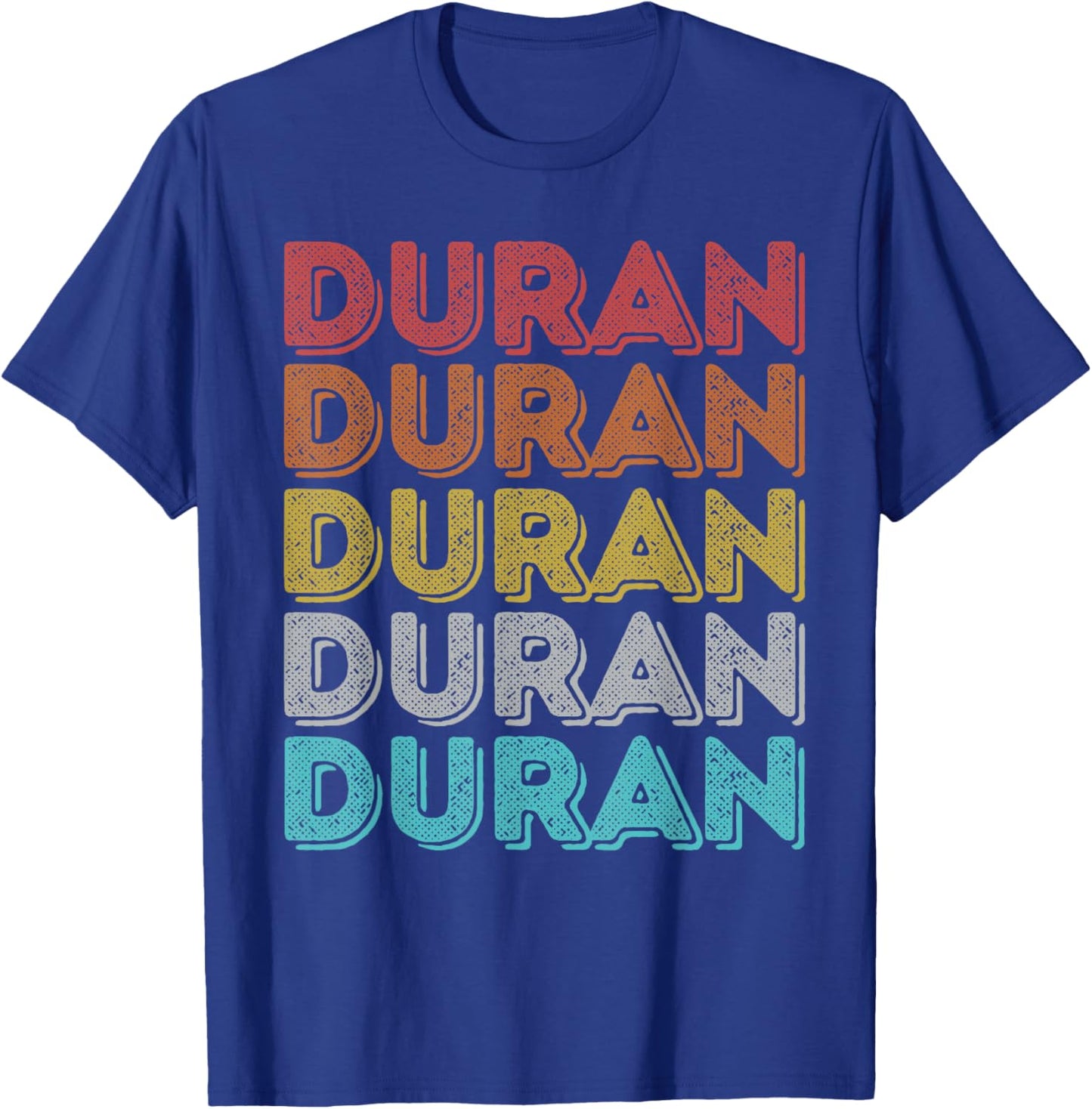 Vintage Retro Duran T-Shirt - T-Shirt | Royal
