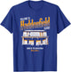 Halloween Welcome to Haddonfield T-Shirt - T-Shirt | Royal