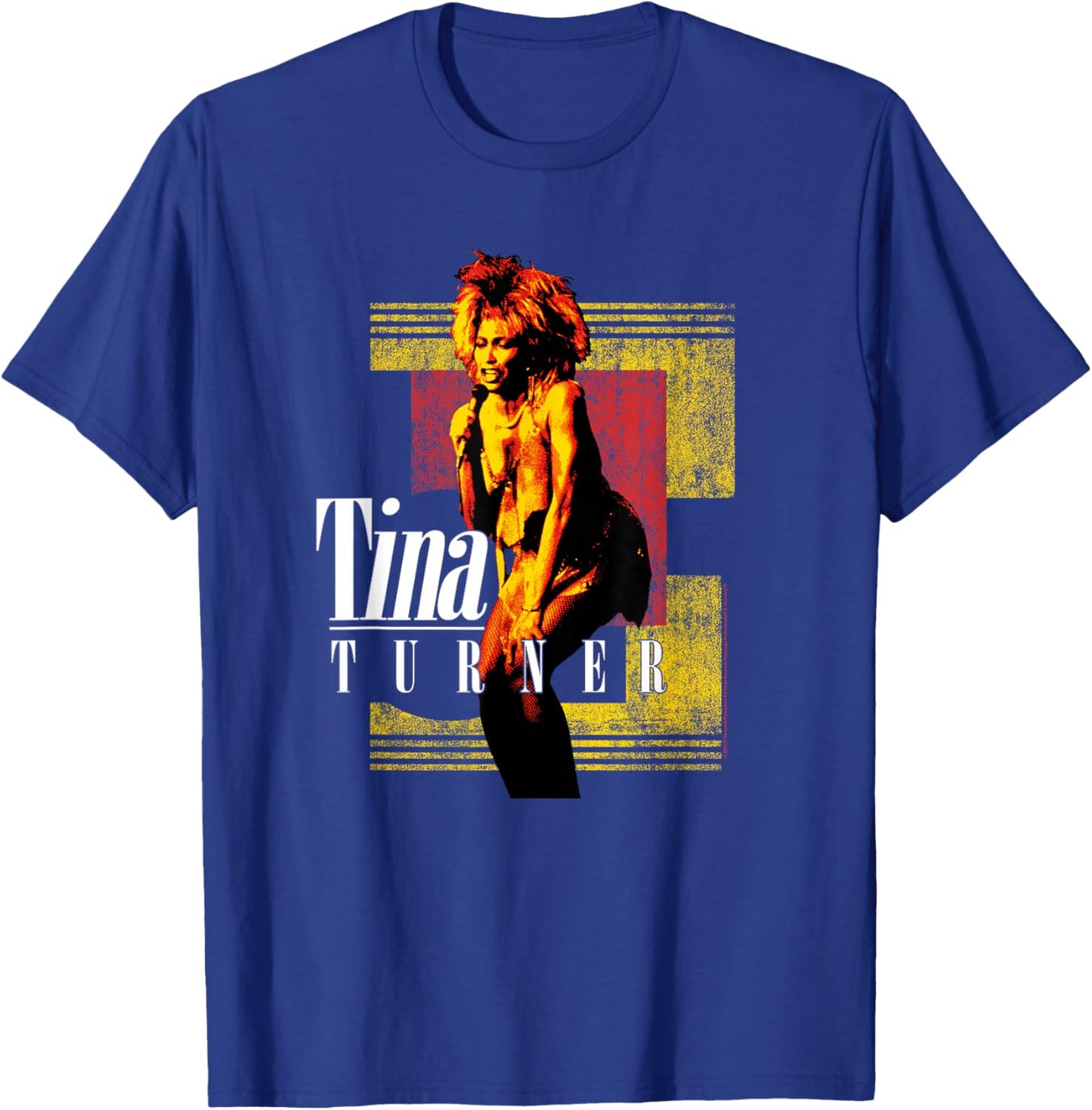 Red And Yellow Blocks T-Shirt - T-Shirt | Royal