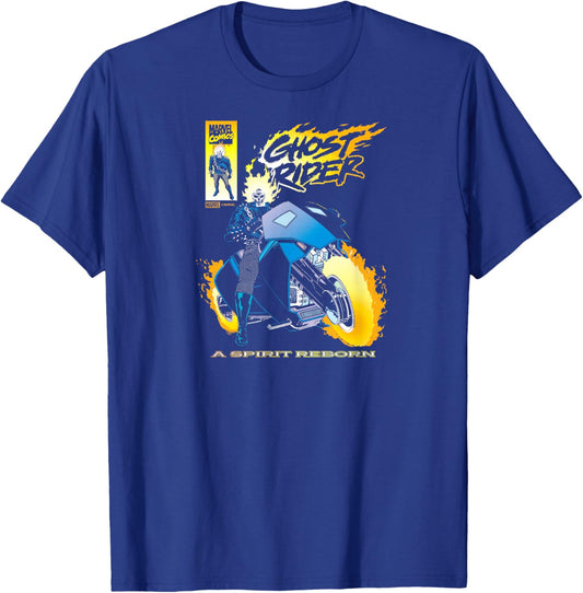 Ghost Rider - Comic Cover T-Shirt - T-Shirt | Royal