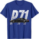 Crown Victoria P71 Cop Car Shirt T-Shirt - T-Shirt | Royal