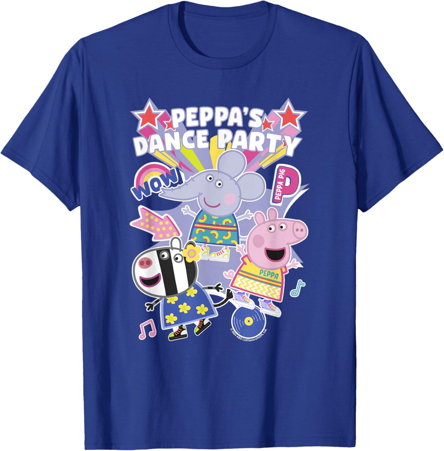 Peppa Wutz Peppa's Dance Party AMAZON EXCLUSIVE T-Shirt - T-Shirt | Royal