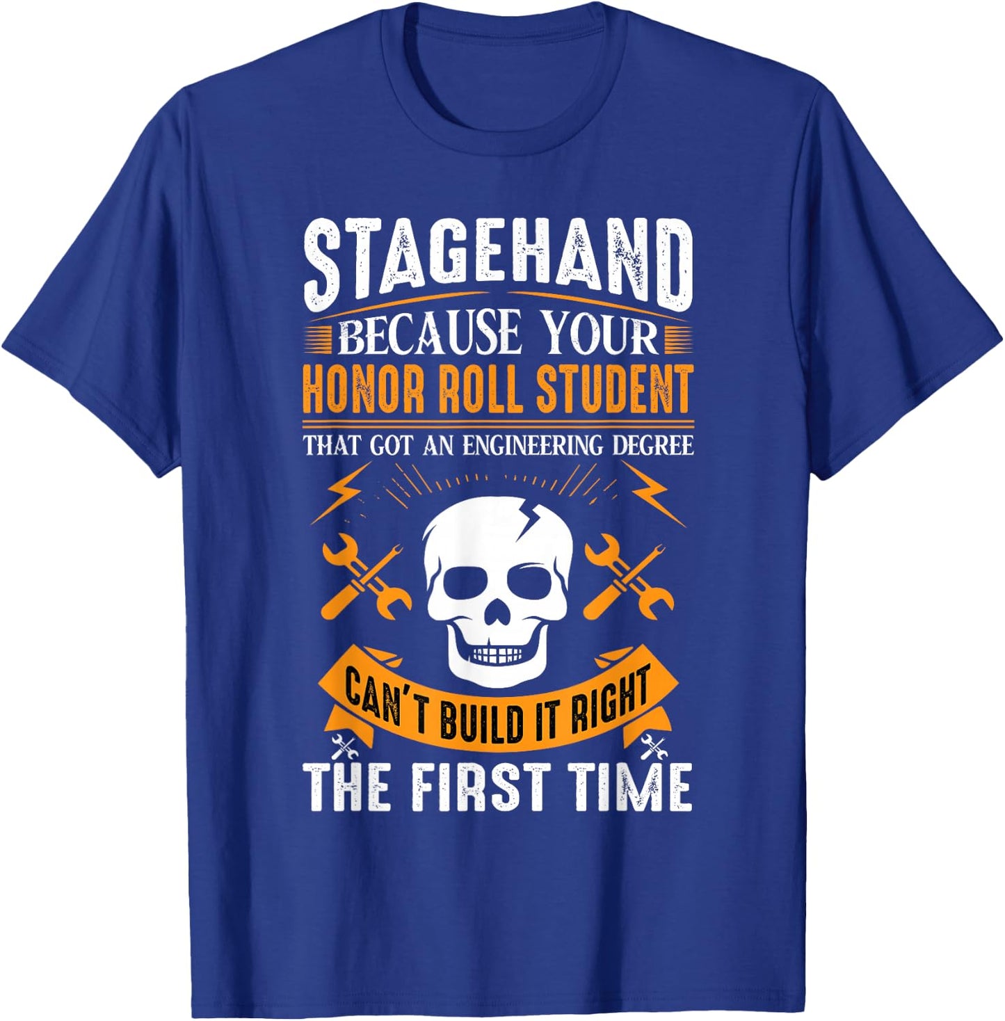 Men Women I'm A Stagehand T-Shirt - T-Shirt | Royal