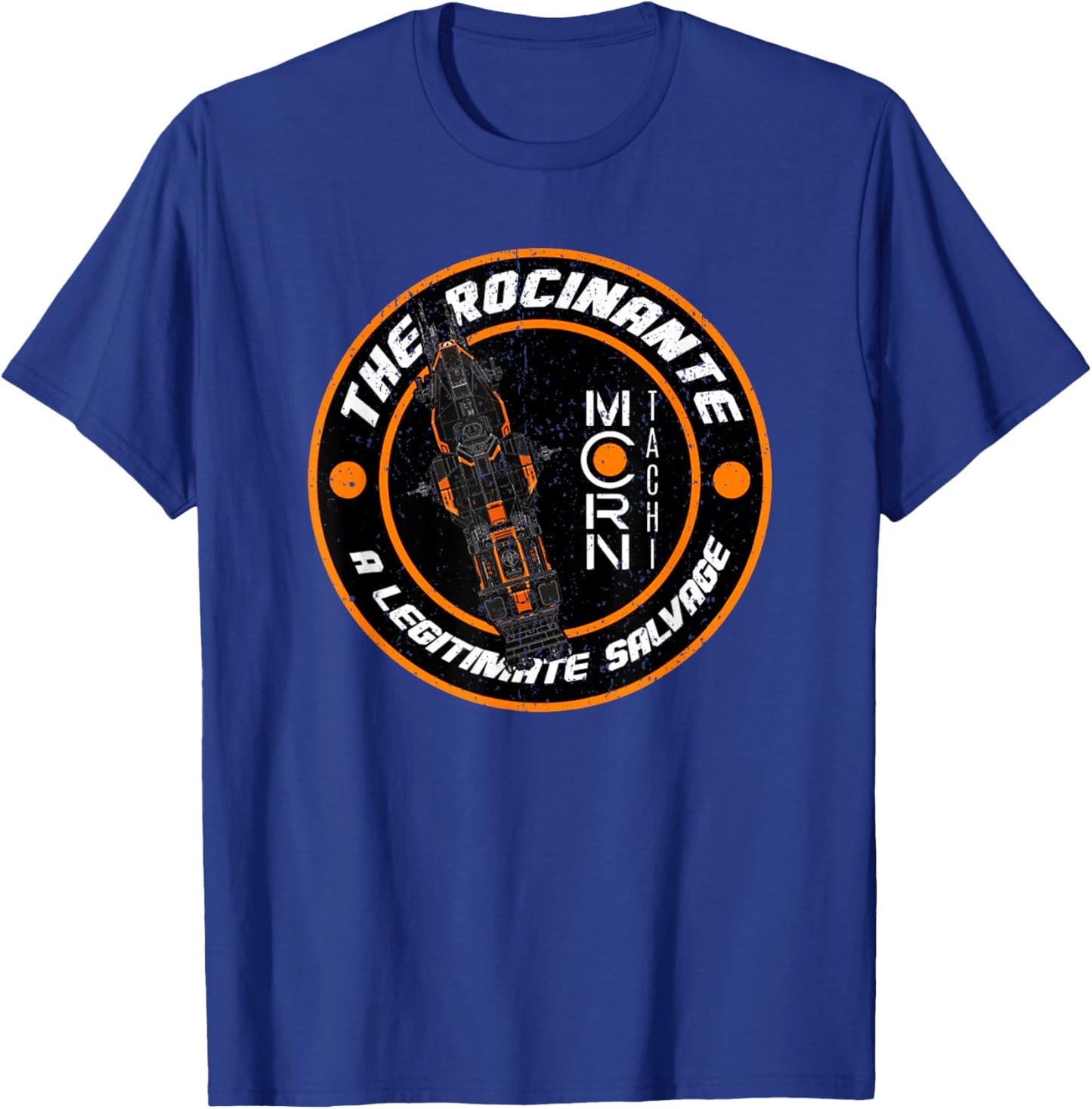 Vintage Retro The Rocinante A Legitimate Salvage T-Shirt - T-Shirt | Royal