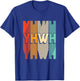 Retro Vintage Paleo Hebrew God Of Israel Yahweh Yhwh T-Shirt - T-Shirt | Royal