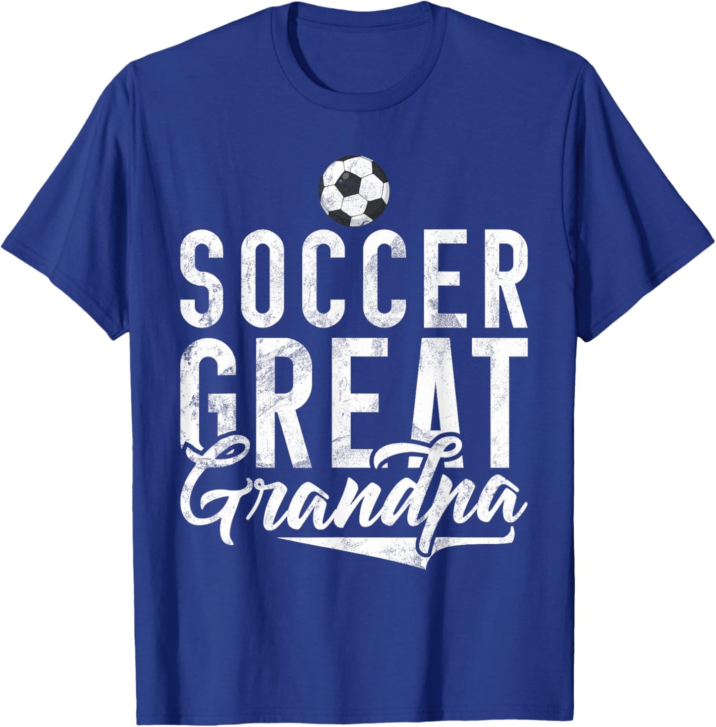 Soccer Great Grandpa T-Shirt - T-Shirt | Royal