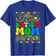 Autism Mom Mama Support Autism Awareness Neurodiversity T-Shirt - T-Shirt | Royal