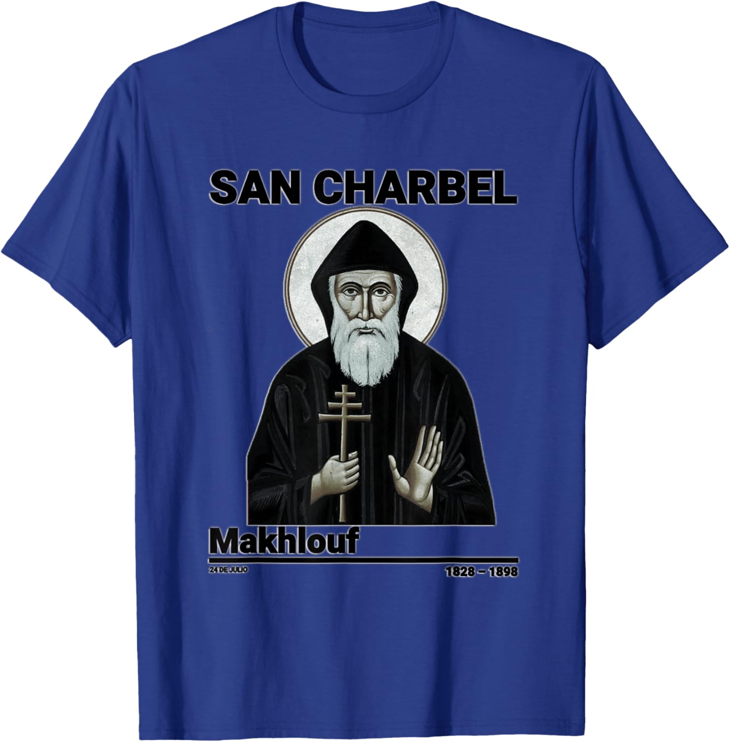 San Charbel Makhlouf, Saint Charbel T-Shirt - T-Shirt | Royal