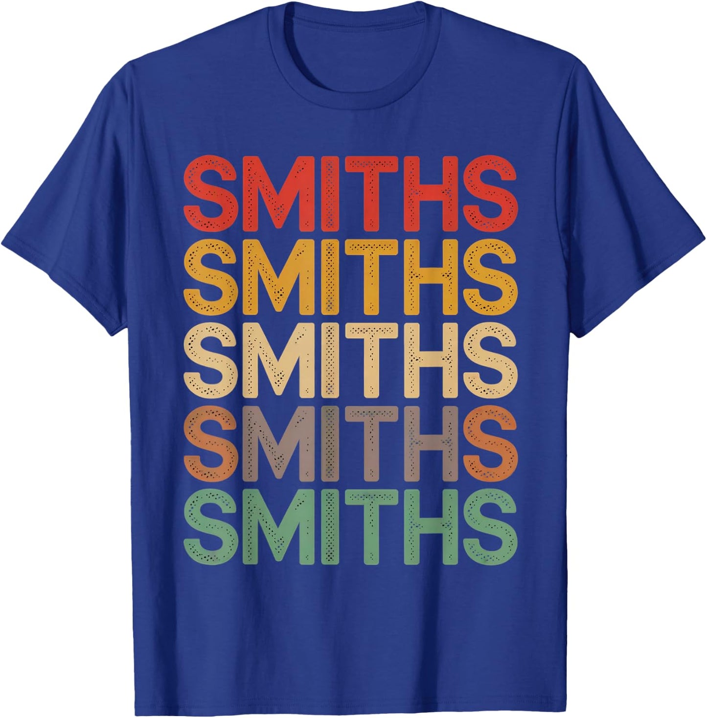 Vintage Retro Smiths T-Shirt - T-Shirt | Royal