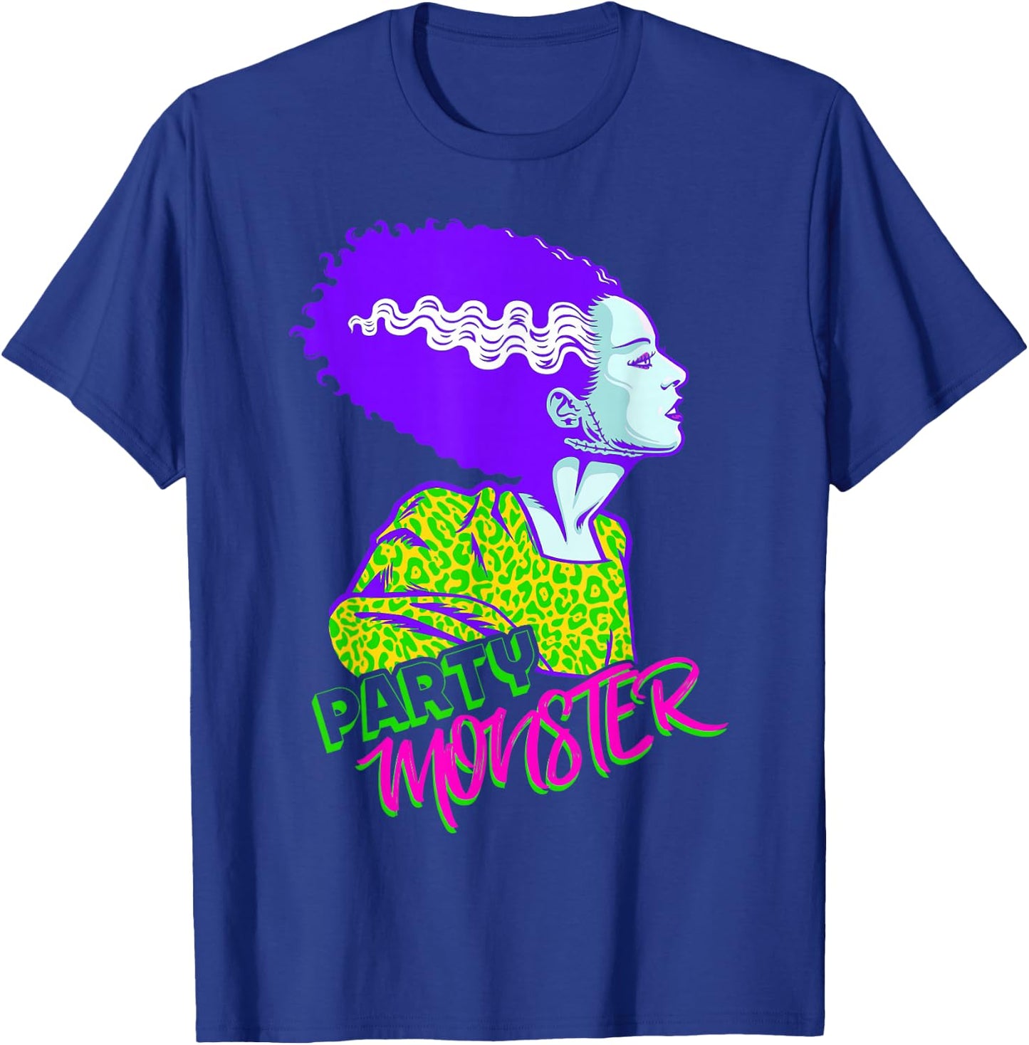 Universal Monsters Bride Of Frankenstein Party Monster T-Shirt - T-Shirt | Royal