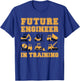 Future Engineer in Training Cute Construction Kids T-Shirt - T-Shirt | Royal