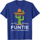 Cute The Fun Aunt Funtie T-Shirt - T-Shirt | Royal