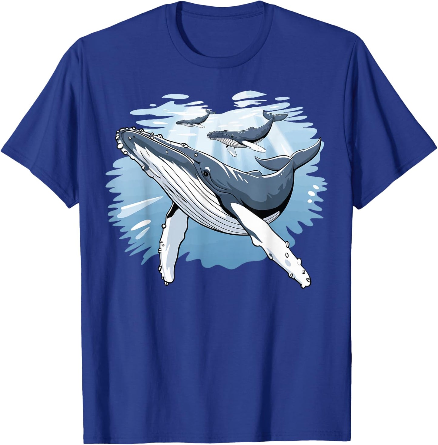 Humpback Whale T-Shirt - T-Shirt | Royal