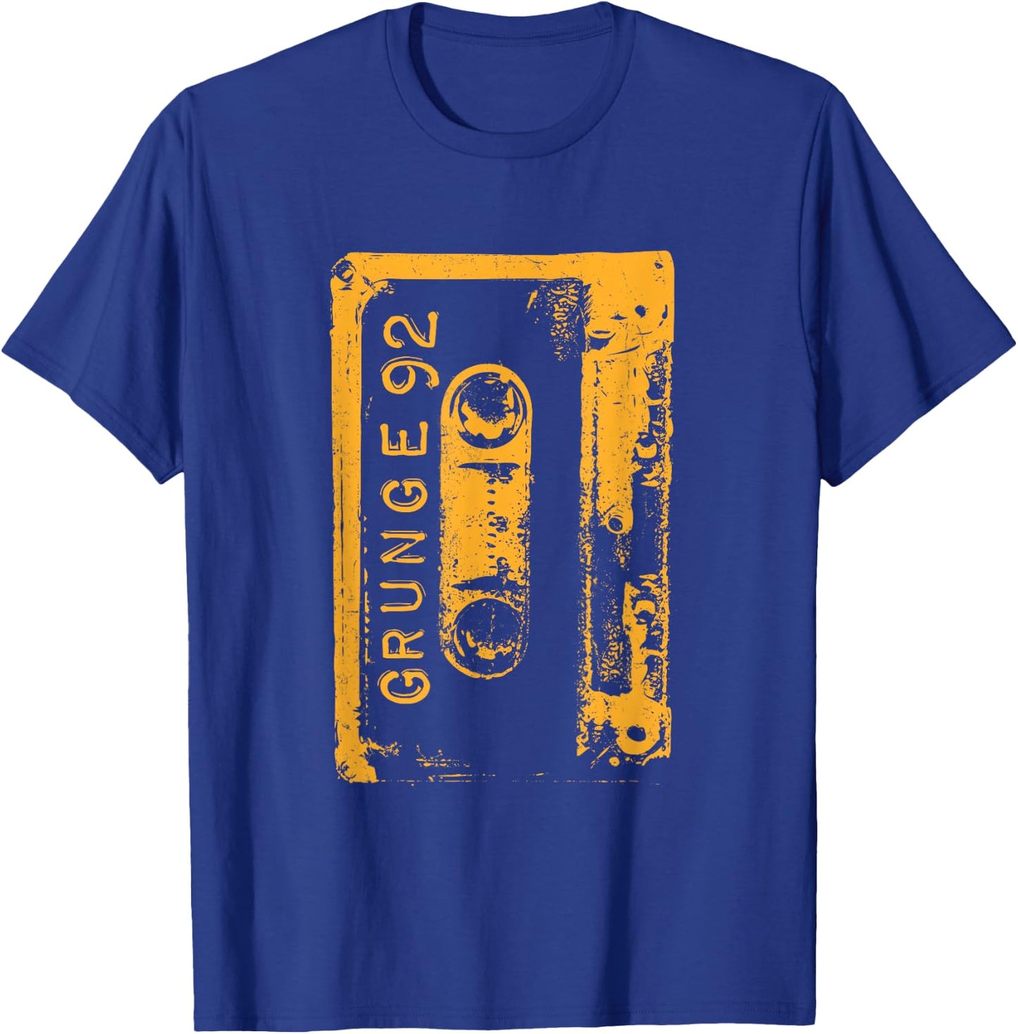 Grunge 90's Vintage Concert Mixtape Retro T-Shirt - T-Shirt | Royal