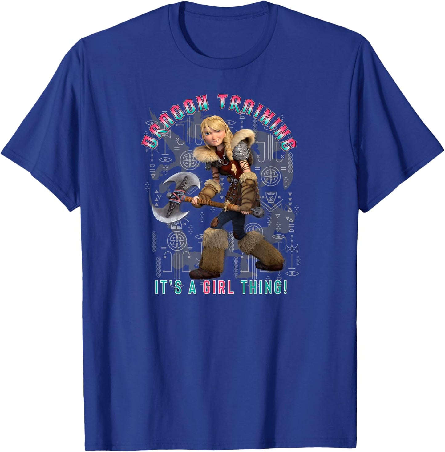 How to Train Your Dragon 3 Hidden World Girl Training T-Shirt - T-Shirt | Royal