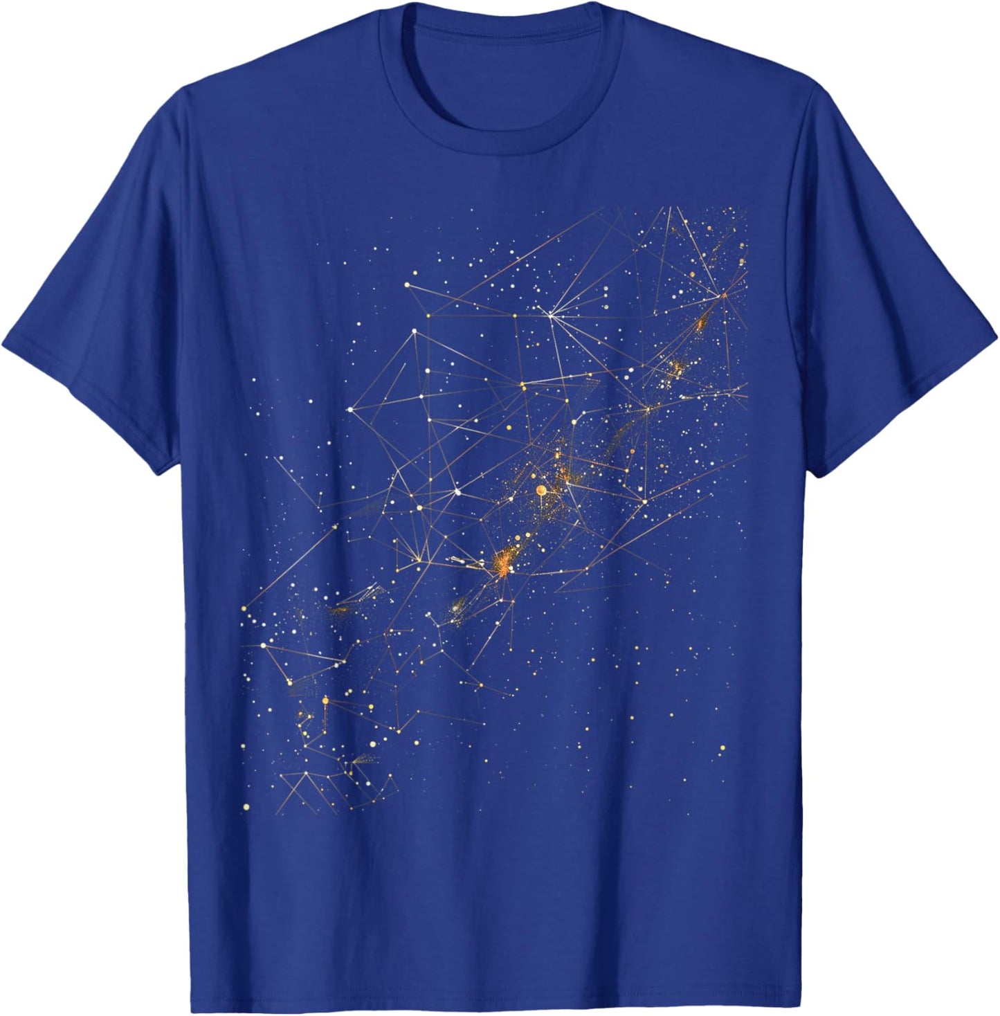 Geometric Constellation T-Shirt - T-Shirt | Royal