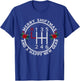 Merry Shiftmas and Happy New Gear Truck Lovers Xmas Men Dad T-Shirt - T-Shirt | Royal