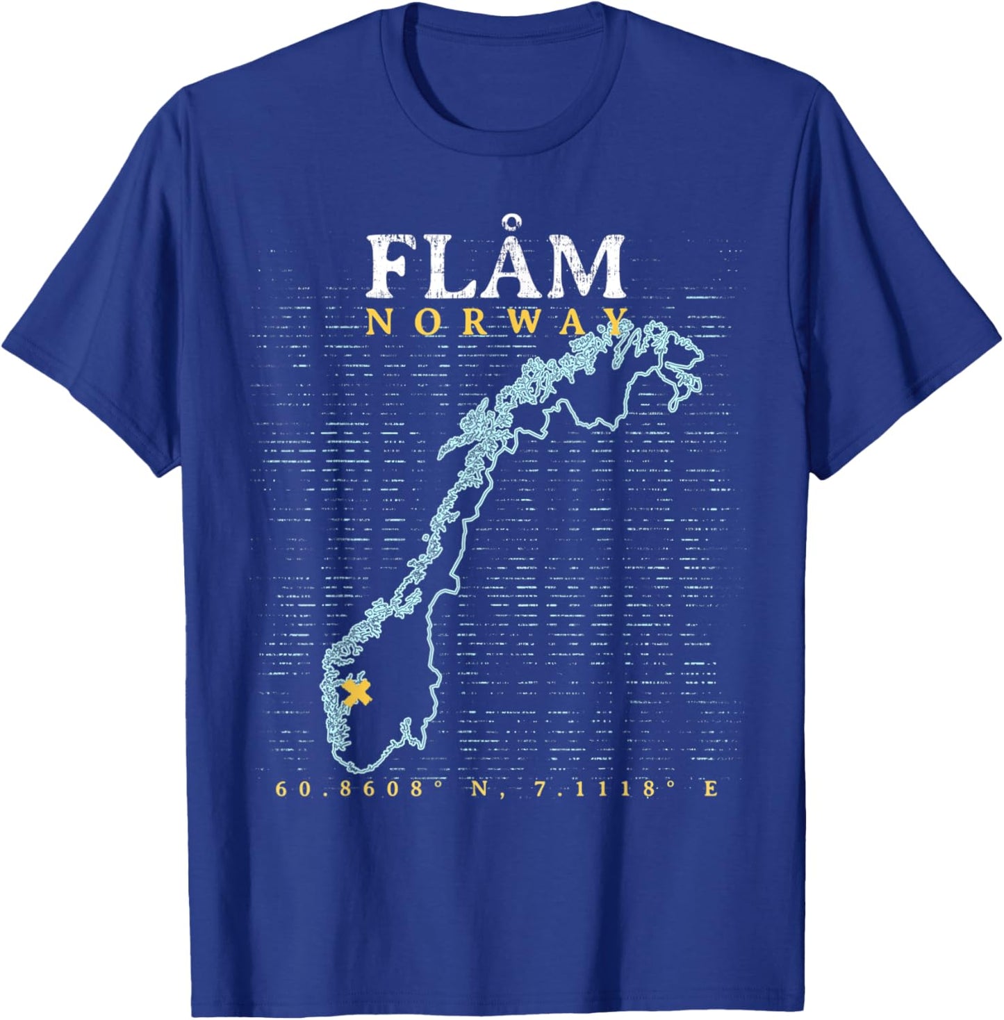 Norway Flåm T-Shirt - T-Shirt | Royal