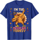 Thanksgiving Family Matching I'm The Mexican Turkey Funny T-Shirt - T-Shirt | Royal