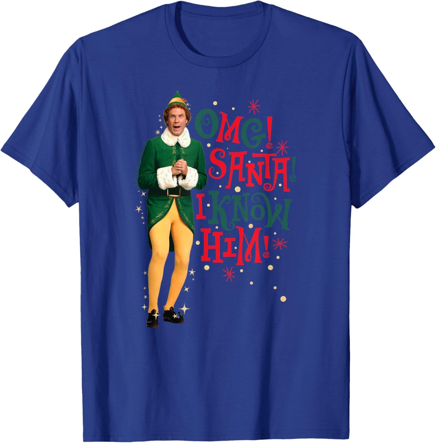 Elf - OMG I Know Him T-Shirt - T-Shirt | Royal
