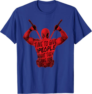 Marvel Studios Deadpool & Wolverine Give What They Came for T-Shirt - T-Shirt | Royal