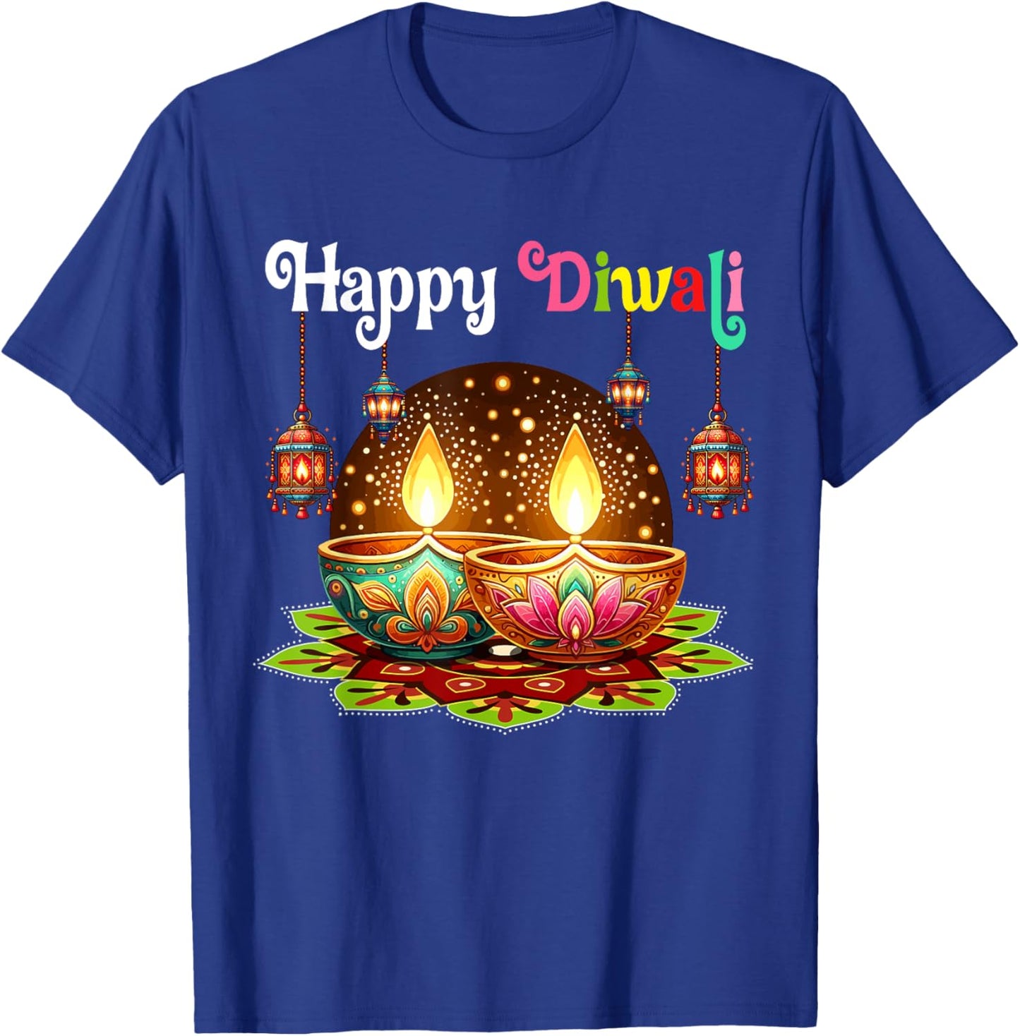 Happy Diwali Funny Festival Proud Indian Matching Family T-Shirt - T-Shirt | Royal