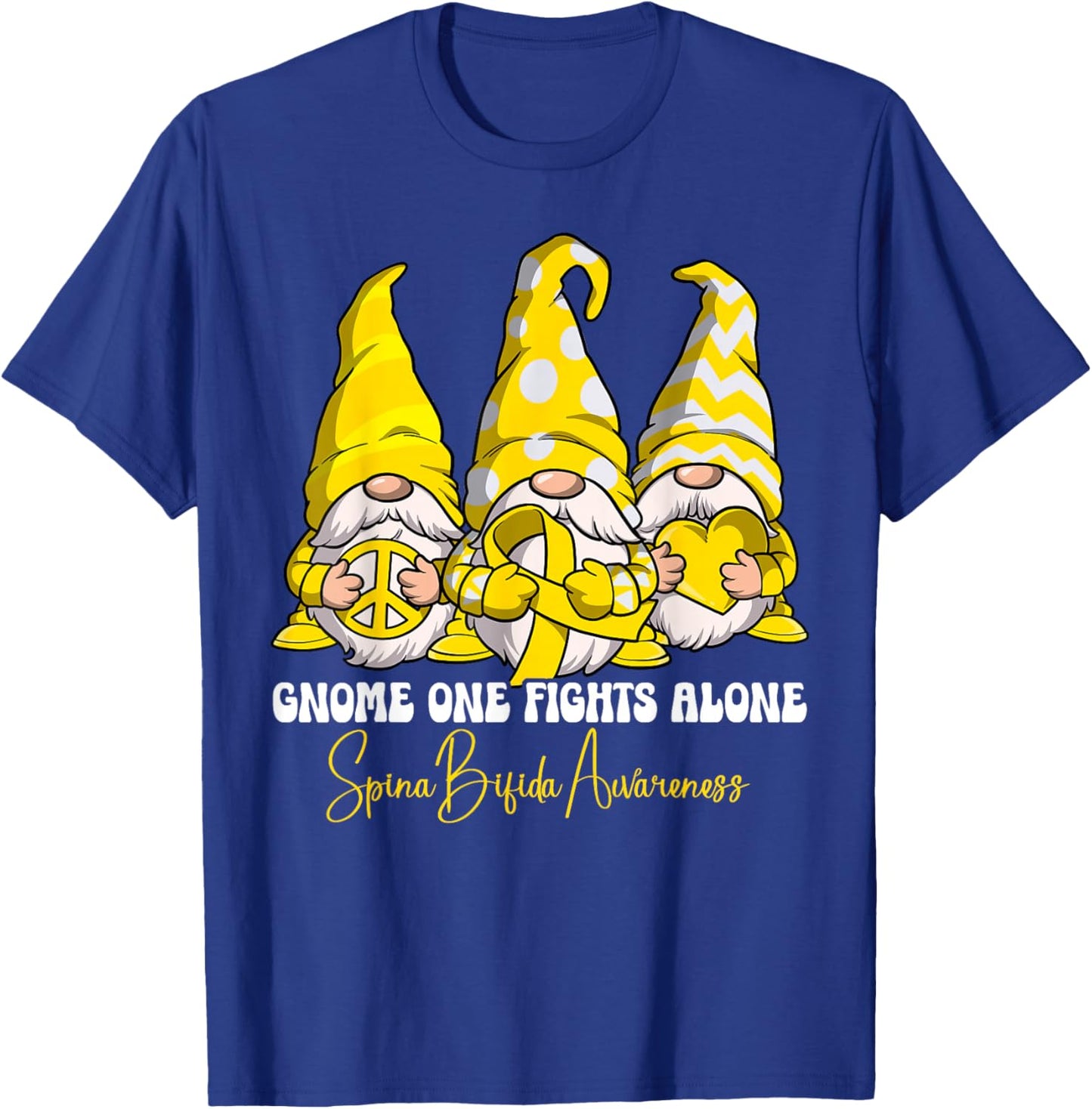 Spina Bifida Awareness T-Shirt - T-Shirt | Royal