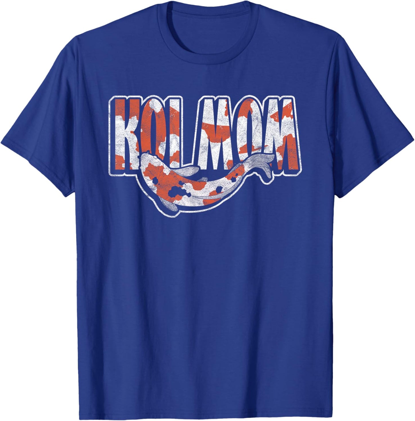 Koi Fish Ornamental Carp Koi Mom T-Shirt - T-Shirt | Royal
