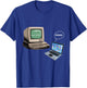 Computer programmer. 80's computer T-Shirt - T-Shirt | Royal