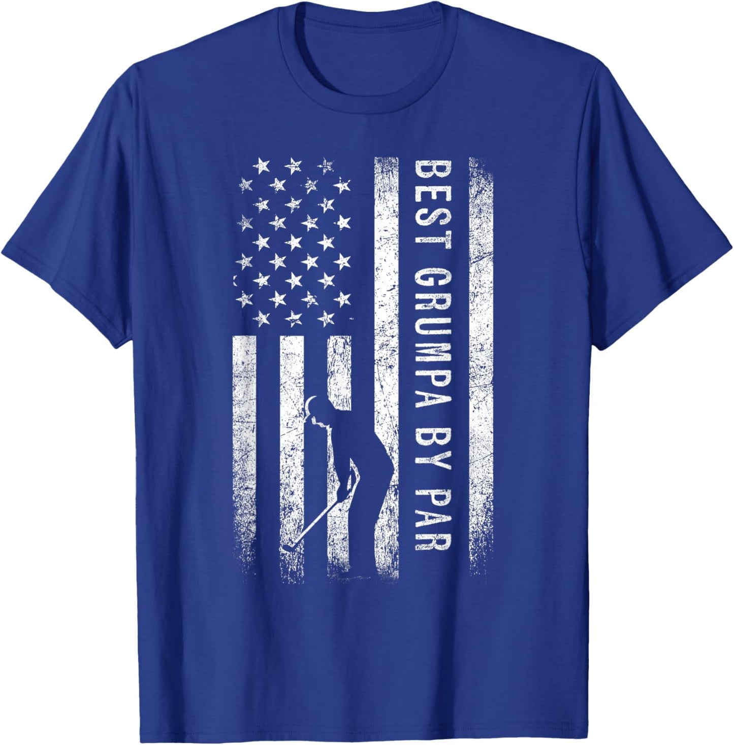 Best Grumpa By Par Golfing Gifts Grumpa Father's Day Golf T-Shirt - T-Shirt | Royal