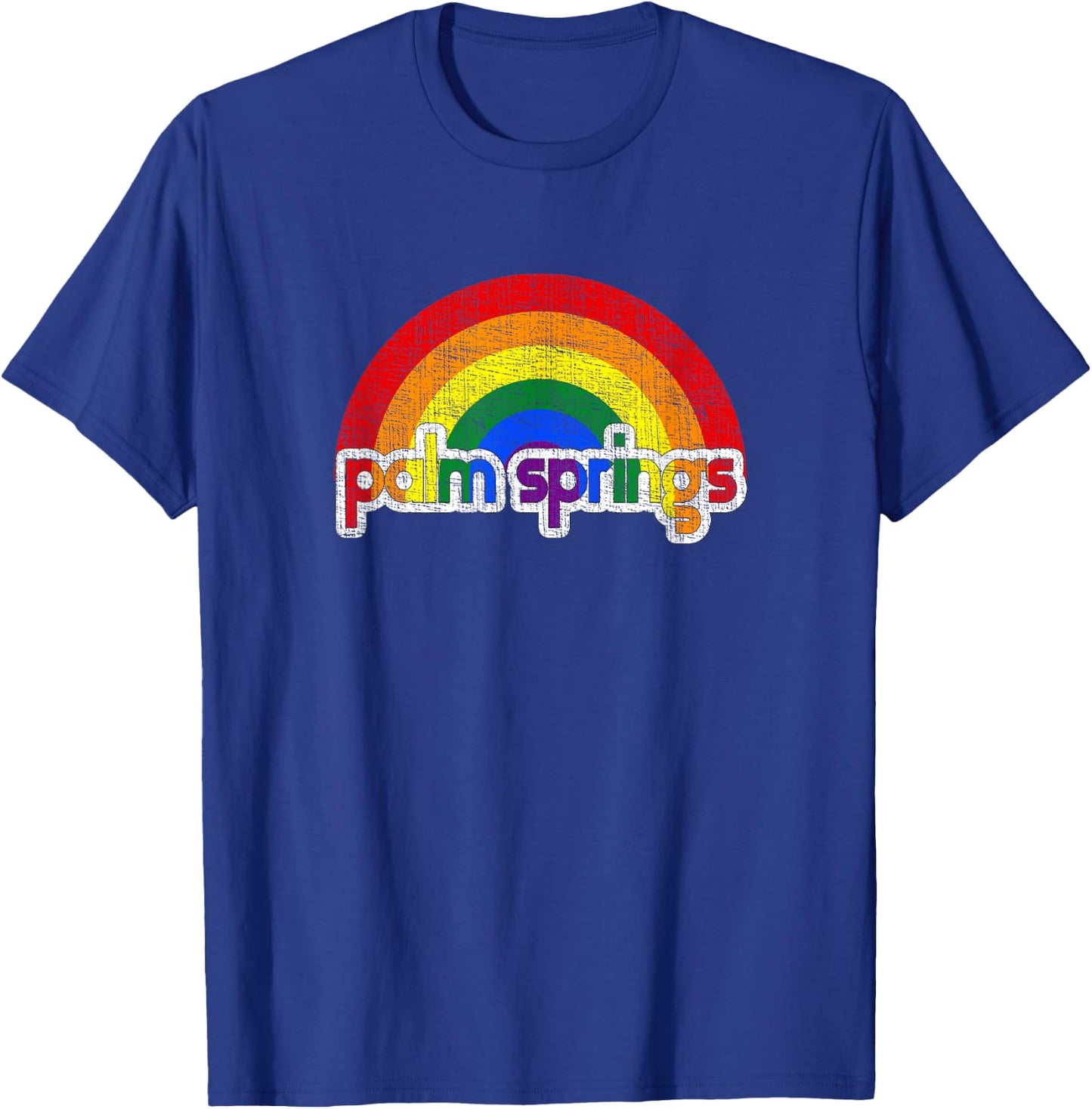 Palm Springs Gay Pride Support T-Shirt - T-Shirt | Royal