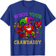 Funny Mardi Gras Who's Your Crawfish Daddy & New Orleans T-Shirt - T-Shirt | Royal