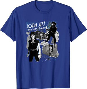 Joan Jett und die Blackhearts - Collage 2026 Tour T-Shirt - T-Shirt | Royal
