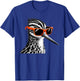 Cool Snipe Bird Wearing Sunglasses Graphic Art T-Shirt - T-Shirt | Royal