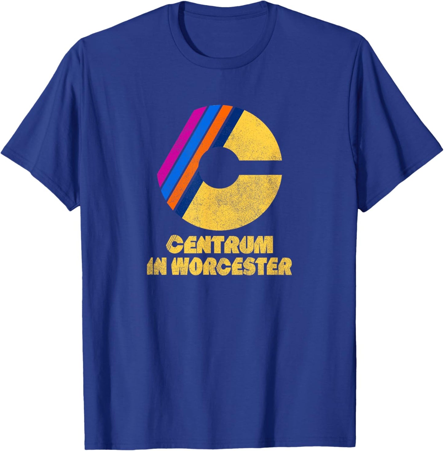 Worcester Centrum Concert Venue Retro Sports Arena Funny T-Shirt - T-Shirt | Royal