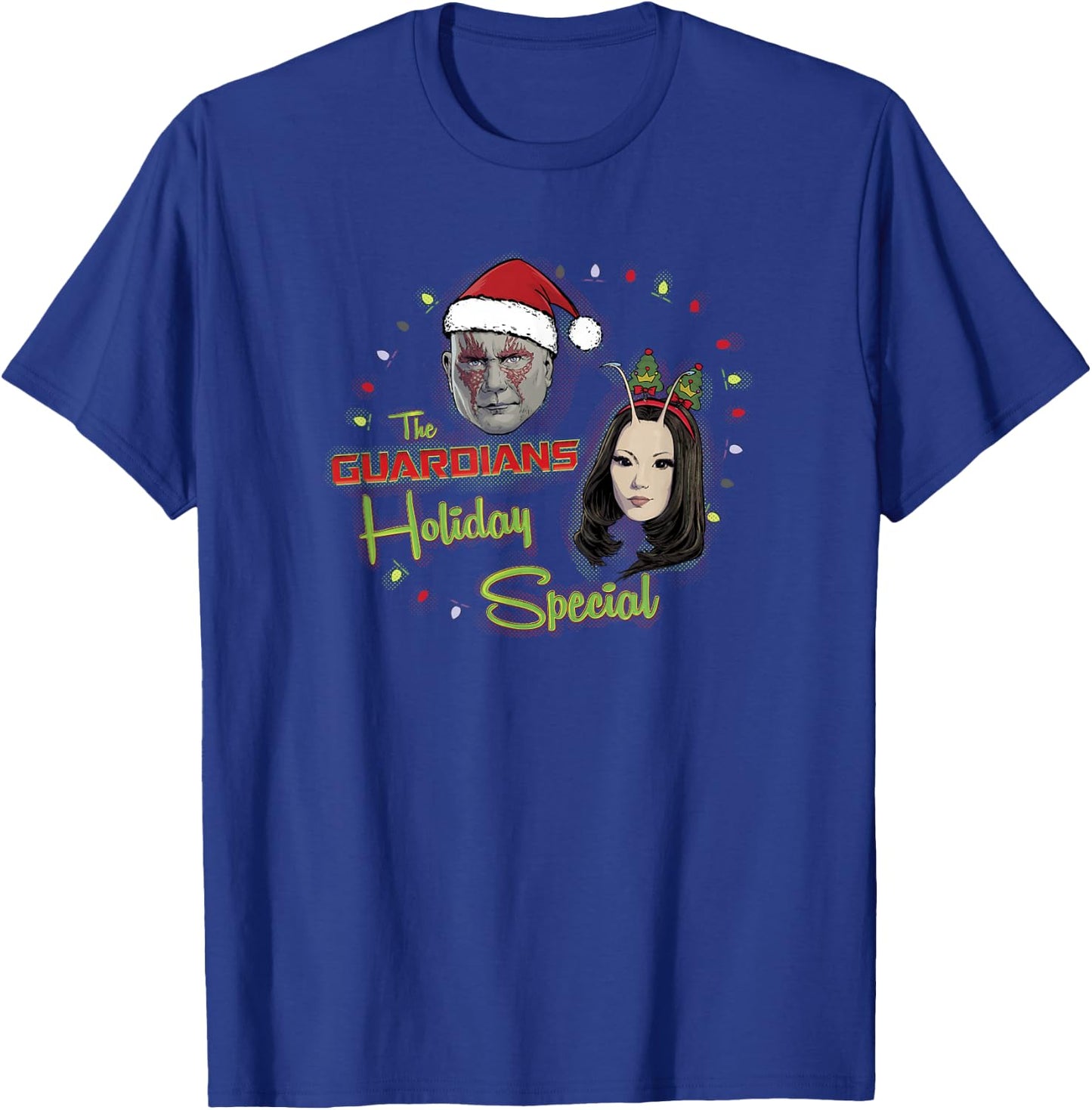 Marvel Guardians of the Galaxy Holiday Special Drax & Mantis T-Shirt - T-Shirt | Royal