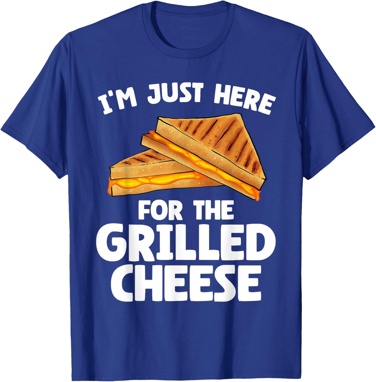 Funny Grilled Cheese Art Women Grilled Cheese Lover T-Shirt - T-Shirt | Royal
