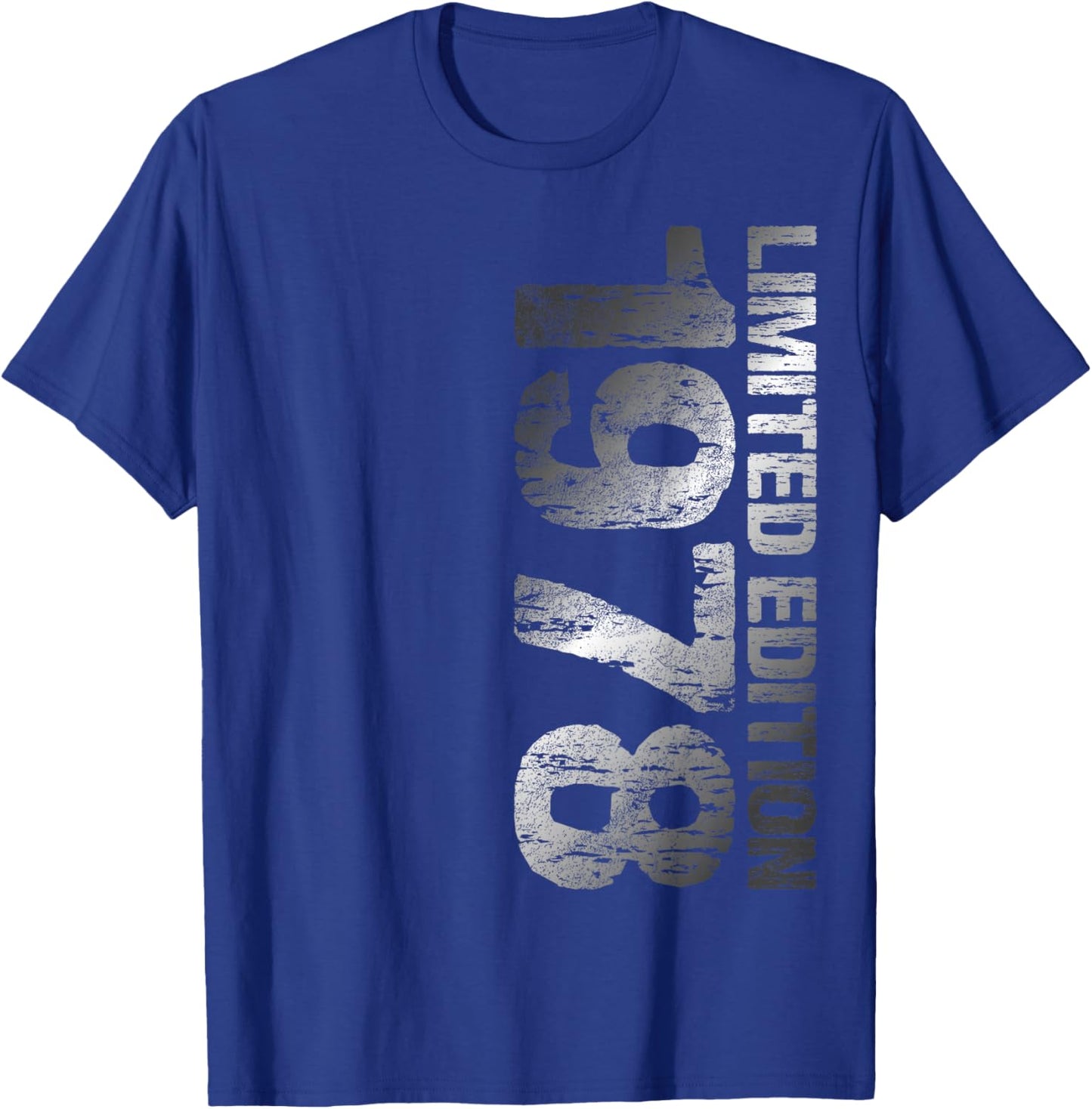 1978 Limited Edition 47th Birthday 1978 Man Woman 47 T-Shirt - T-Shirt | Royal
