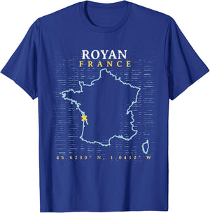 France Royan T-Shirt - T-Shirt | Royal