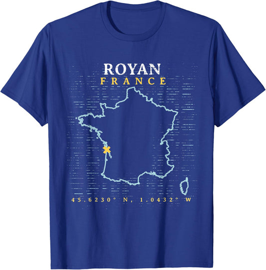 France Royan T-Shirt - T-Shirt | Royal