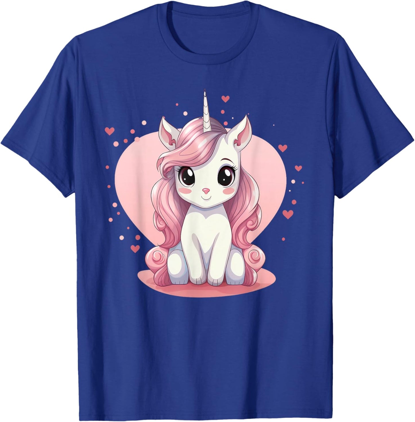 Cute Unicorn I Kids Unicorn T-Shirt - T-Shirt | Royal