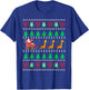 Giraffe Christmas Light Ugly Sweater Giraffe Lover Xmas Gift T-Shirt - T-Shirt | Royal