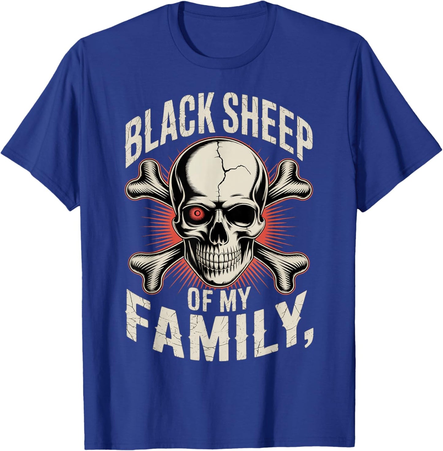 Black Sheep Of My Family T-Shirt - T-Shirt | Royal