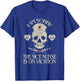 I Am Sorry The Nice Nurse Is On Vacation Funny SkullI Am T-Shirt - T-Shirt | Royal
