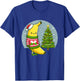 Banana in Ugly Christmas Sweater T-Shirt - T-Shirt | Royal