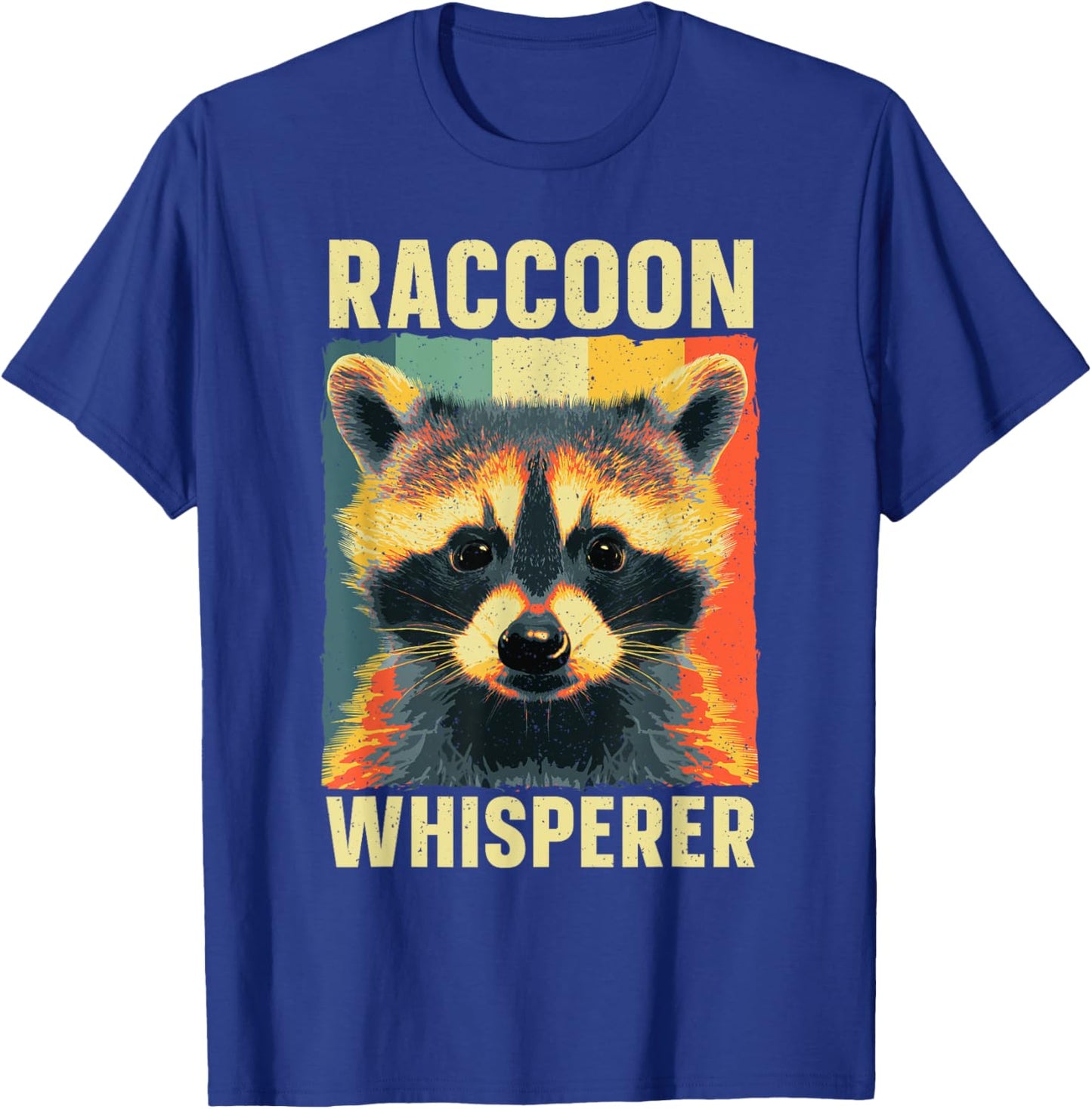 Cute Raccoon Design Women Kids Racoon Lover Raccoon T-Shirt - T-Shirt | Royal
