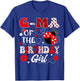 G-Ma Of The Birthday Girl Lady Bug Birthday Party T-Shirt - T-Shirt | Royal