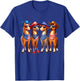Funny Patriotic US Flag USA 4th Of July Horse T-Shirt - T-Shirt | Royal