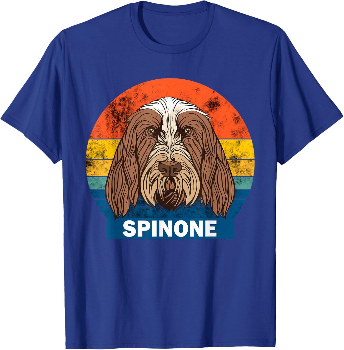 Spinone Italiano dog owner retro design T-Shirt - T-Shirt | Royal