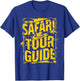 Safari Tour Guide Shirt Kids Men Women Adult Costume T-Shirt - T-Shirt | Royal